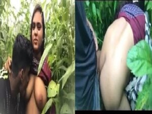 big boobs feeding girlfriend outdoor sex