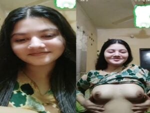 cute bhabhi on Chamet topless video call FSI
