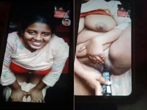 standing masturbation using bittle by big boobs
