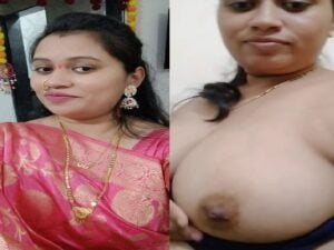 Marathi bhabhi big boobs showing viral selfie