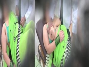 doctor checking aunty big boobs and fingering