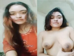 Pakistani college girl topless sexy boobs