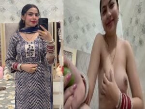 Punjabi horny wife masturbating with