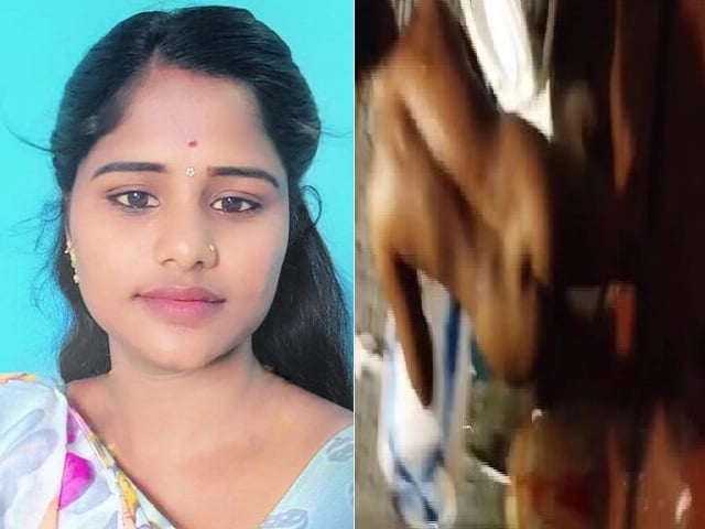 Tamil wife bathing caught on camera in hotel