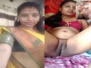 Tamil wife naked pussy showing to lover from