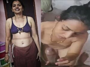 Telugu wife nude blowjob and hardcore sex with