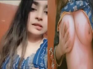 horny maal biting lips and boobs show viral