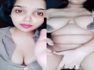 hot girl opening shirt and sitting nude for