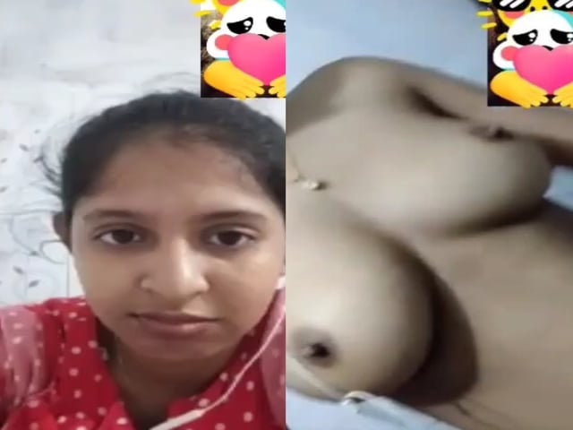 innocent girl big boobs showing on video