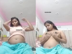 BBW fingering part 1 with full nude show for