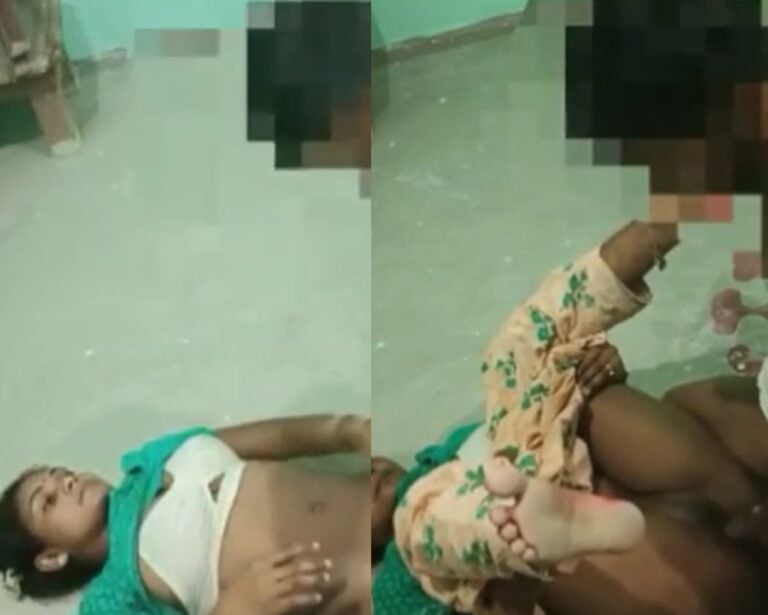 Indian labour lady fucking landlord in paid sex