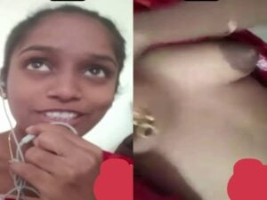 slim married Tamil wife sharp boobs showing viral