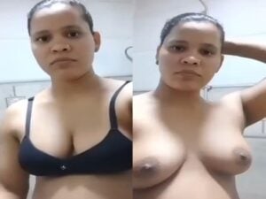 tall girl stripping bra and standing nude viral