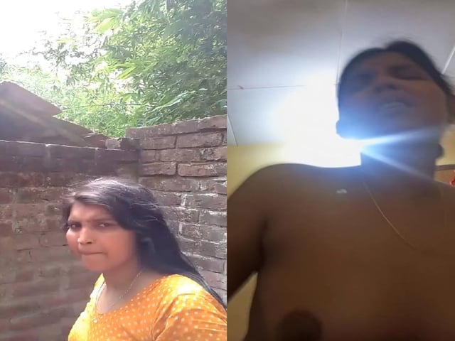 village girl outdoor bathing and sex riding