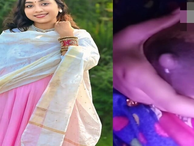 dark nipples desi girlfriend on video call topless at