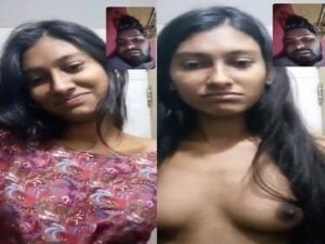 small boobs college girl topless on a viral video