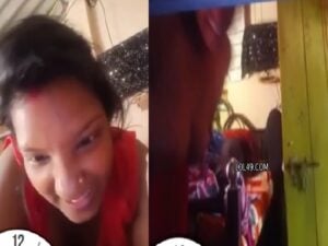 Bengali boudi nude show on video call to
